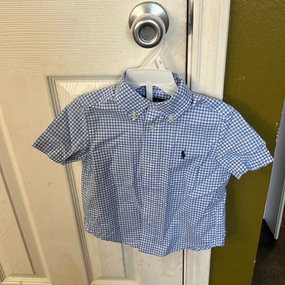 Toddler Ralphp Lauren button down shirt